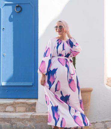 Robe en satin fluide chez Lunar Tunisie